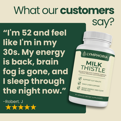 Lymphoria Milk Thistle Capsules